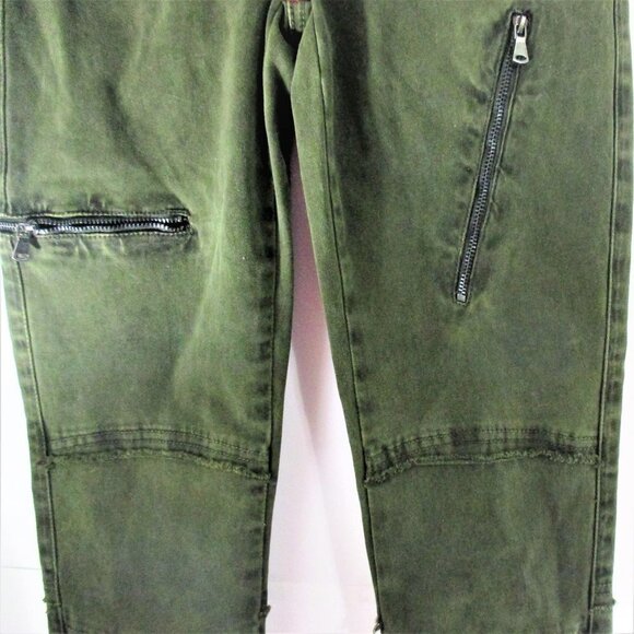 BLANK NYC SKINNY ZIPPER JEANS NWT SIZE 24 - Picture 3 of 8